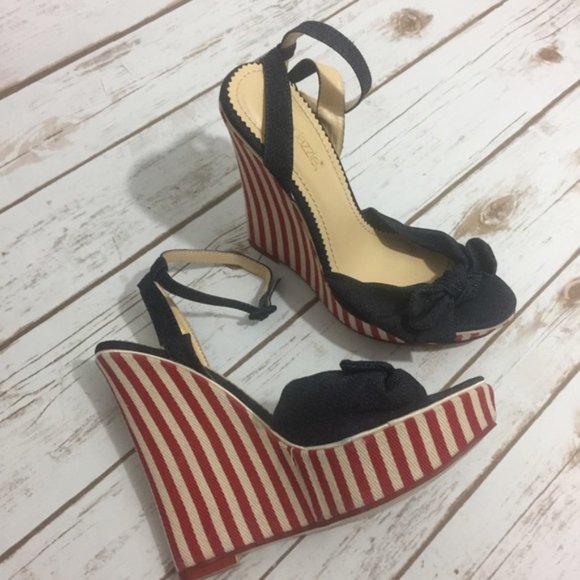 Bethylin Americana Ankle Strap Wedge